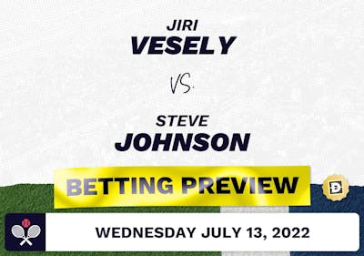Jiri Vesely vs. Steve Johnson Predictions - Jul 13, 2022