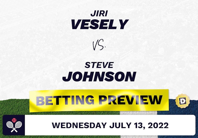 Jiri Vesely vs. Steve Johnson Predictions - Jul 13, 2022