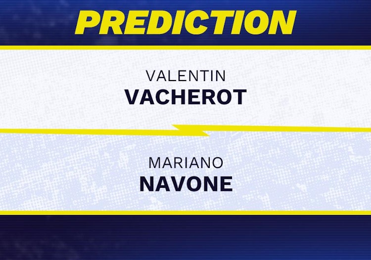 Valentin Vacherot vs Mariano Navone Tennis Prediction.
