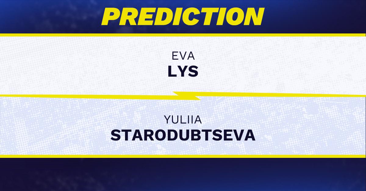 Eva Lys vs Yuliia Starodubtseva Tennis Prediction.
