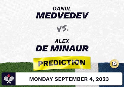 Daniil Medvedev vs. Alex de Minaur Prediction - US Open 2023