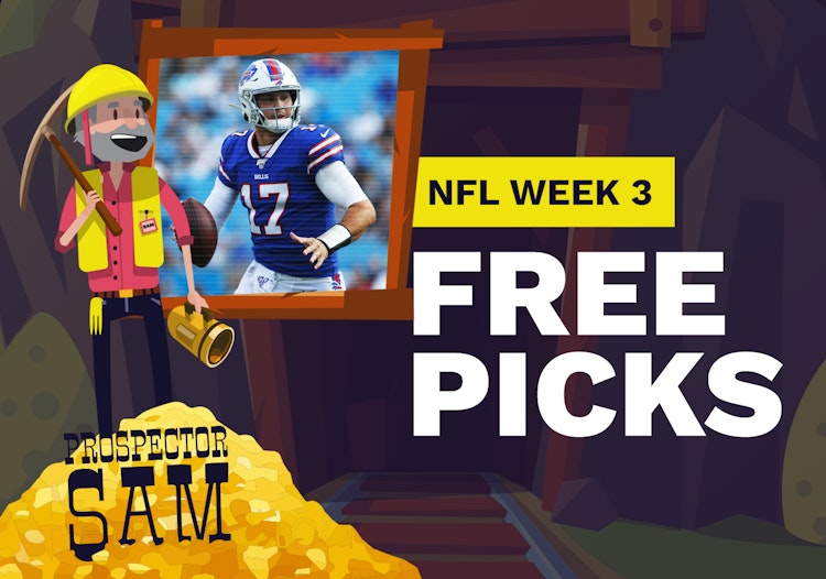 Free NFL 2021 Picks and Predictions – Prospector Sam Week 3 Best Bets