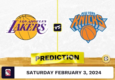 Los Angeles Lakers vs. New York Knicks Prediction, Odds, NBA Picks [2/3/2024]