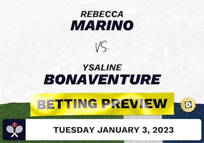 Rebecca Marino vs. Ysaline Bonaventure Predictions - Jan 5, 2023