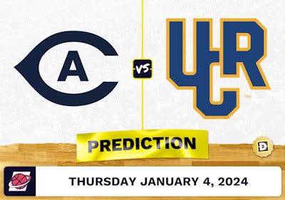 UC Davis vs. UC Riverside Prediction, Odds, College Basketball Picks  [1/4/2024]