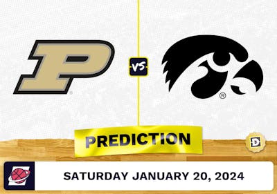 Purdue vs. Iowa Prediction, Odds, College Basketball Picks [1/20/2024]
