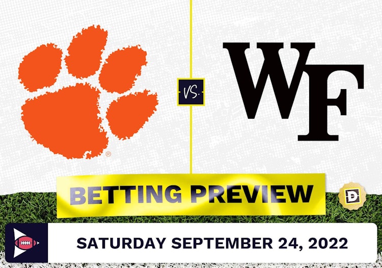 Clemson vs. Wake Forest CFB Prediction and Odds - Sep 24, 2022