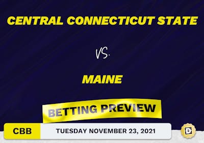 Central Connecticut State vs. Maine CBB Predictions and Odds - Nov 23, 2021
