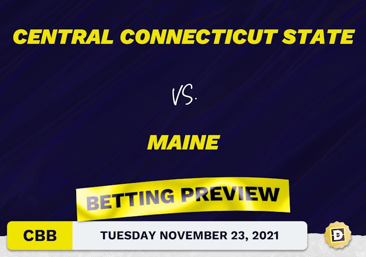Central Connecticut State vs. Maine CBB Predictions and Odds - Nov 23, 2021