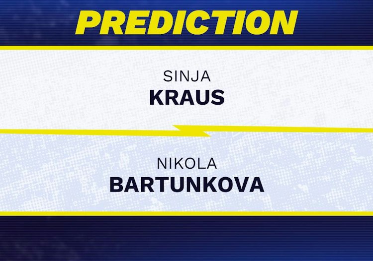 Sinja Kraus takes on Nikola Bartunkova in WTA Beijing action.