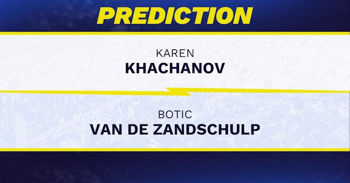 Karen Khachanov vs. Botic Van de Zandschulp prediction, odds, picks for ATP Italian Open 2026