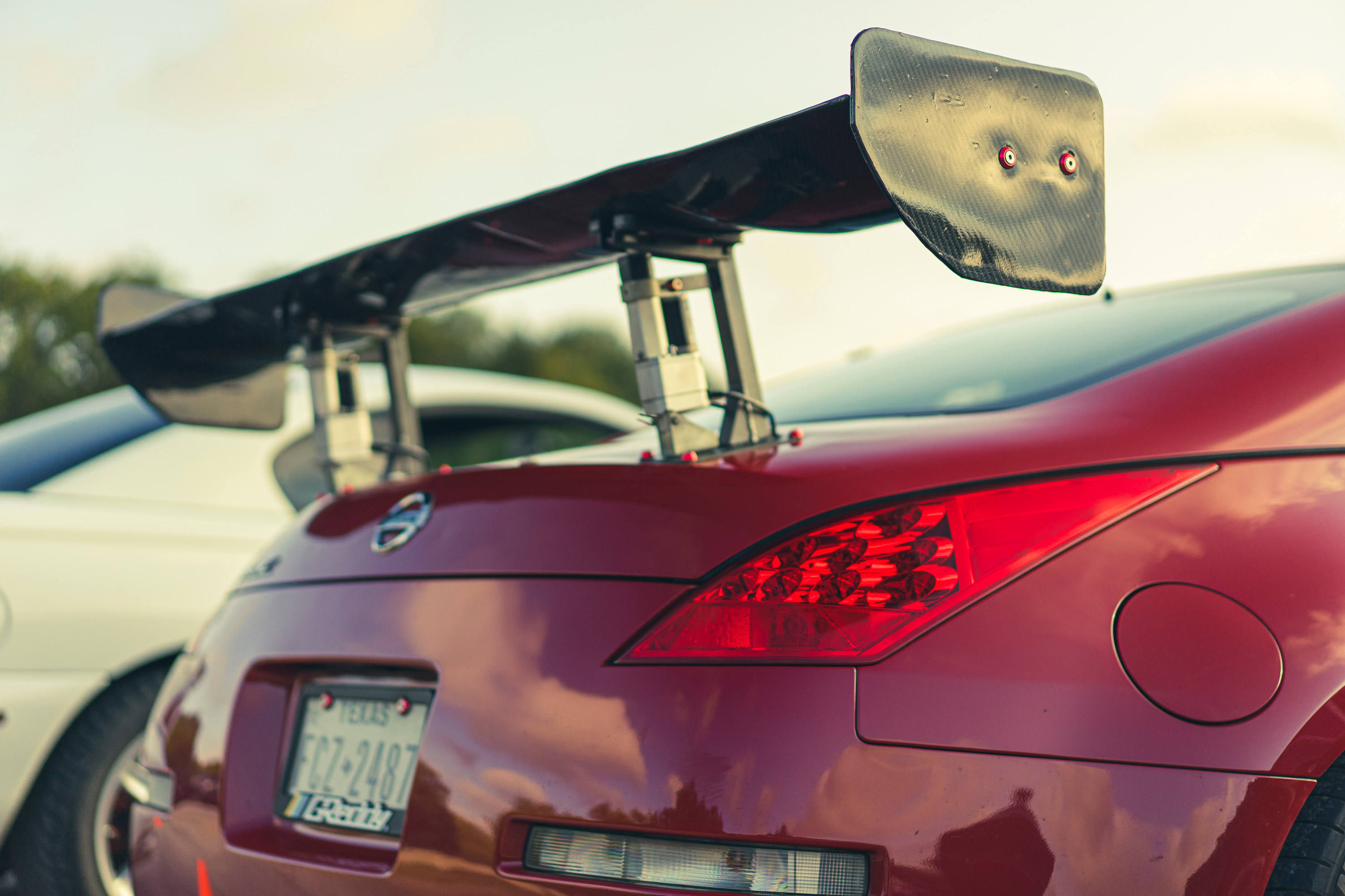 Adjustable Wing on a 350Z