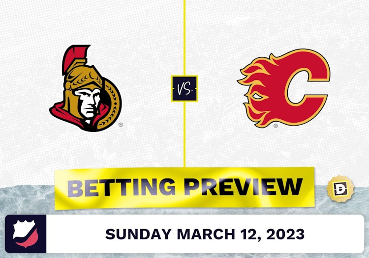 Senators vs. Flames Prediction and Odds - Mar 12, 2023
