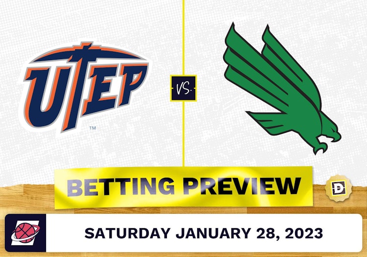 UTEP vs. North Texas CBB Prediction and Odds - Jan 28, 2023