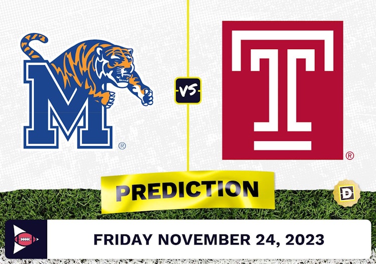 Memphis vs. Temple CFB Prediction and Odds - November 24, 2023