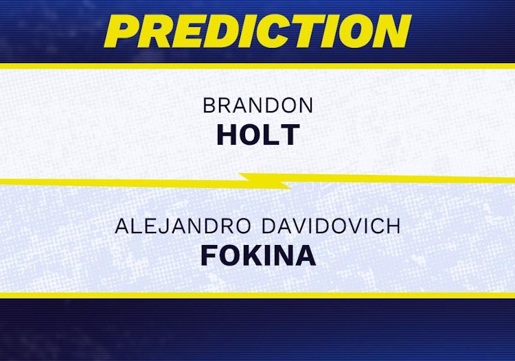 Brandon Holt vs Alejandro Davidovich Fokina Tennis Prediction.