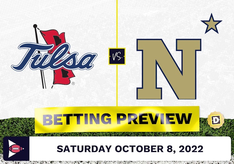 Tulsa vs. Navy CFB Prediction and Odds - Oct 8, 2022