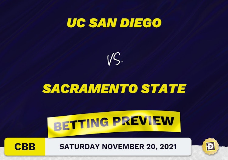 UC San Diego vs. Sacramento State CBB Predictions and Odds - Nov 20, 2021