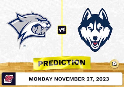 New Hampshire vs. Connecticut Basketball Prediction - November 27, 2023