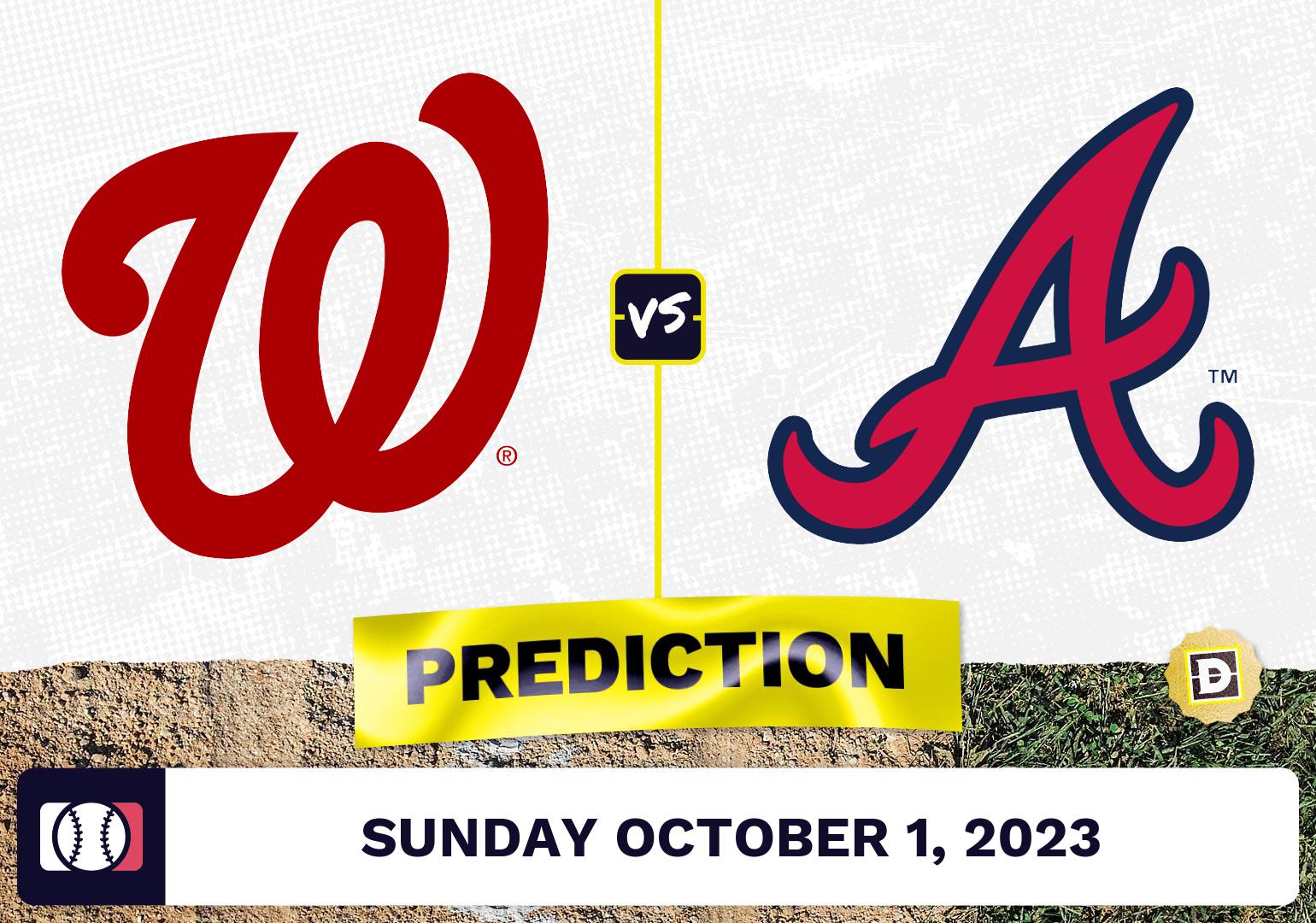 Nationals vs. Braves Game 3 Prediction for MLB Sunday [10/1/2023]