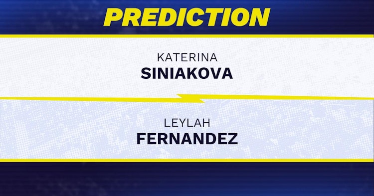 Katerina Siniakova vs Leylah Fernandez Tennis Prediction.