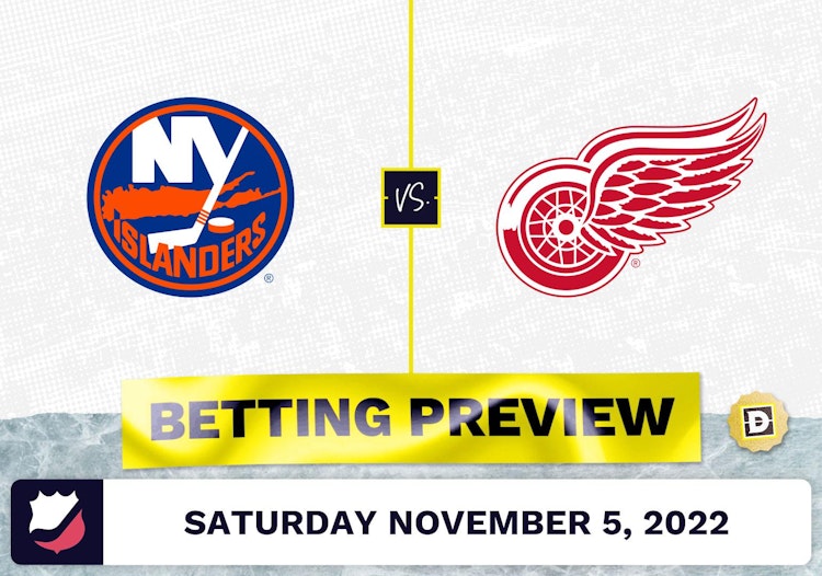 Islanders vs. Red Wings Prediction and Odds - Nov 5, 2022