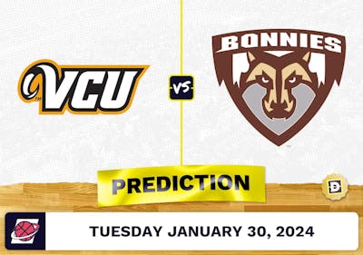 Virginia Commonwealth vs. St. Bonaventure Prediction, Odds, College Basketball Picks [1/30/2024]