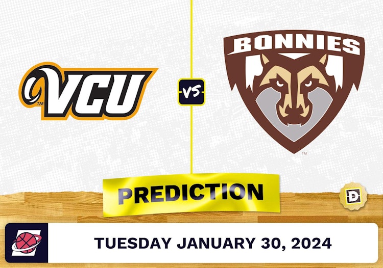 Virginia Commonwealth vs. St. Bonaventure Prediction, Odds, College Basketball Picks [1/30/2024]