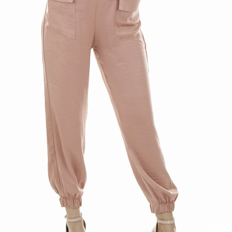 Linen Wide-Leg Pants