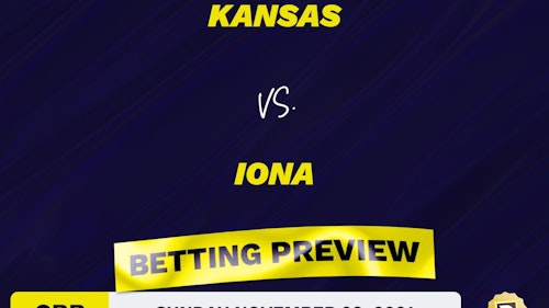Kansas vs. Iona CBB Predictions and Odds - Nov 28, 2021