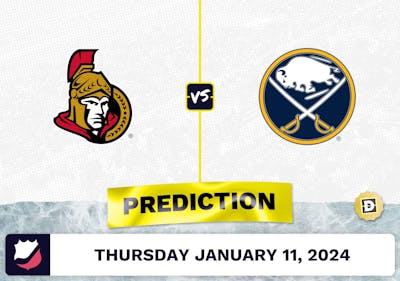 Ottawa Senators vs. Buffalo Sabres Prediction, Odds, NHL Picks [1/11/2024]