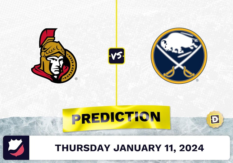 Ottawa Senators vs. Buffalo Sabres Prediction, Odds, NHL Picks [1/11/2024]