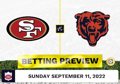 49ers vs. Bears Week 1 Prediction and Odds - Sep 11, 2022