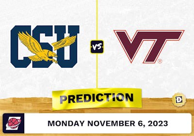 Coppin State vs. Virginia Tech Basketball Prediction - November 6, 2023