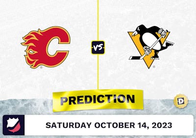 Flames vs. Penguins Prediction and Odds - October 14, 2023
