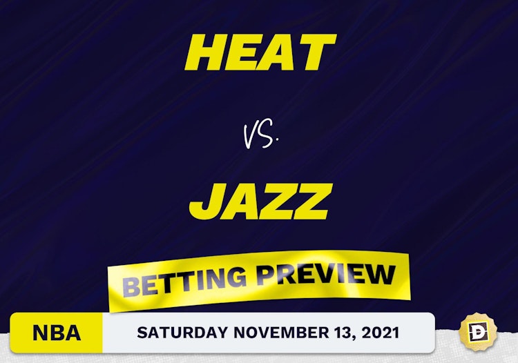 Heat vs. Jazz Predictions and Odds - Nov 13, 2021