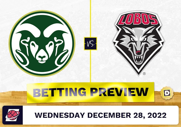 Colorado State vs. New Mexico CBB Prediction and Odds - Dec 28, 2022