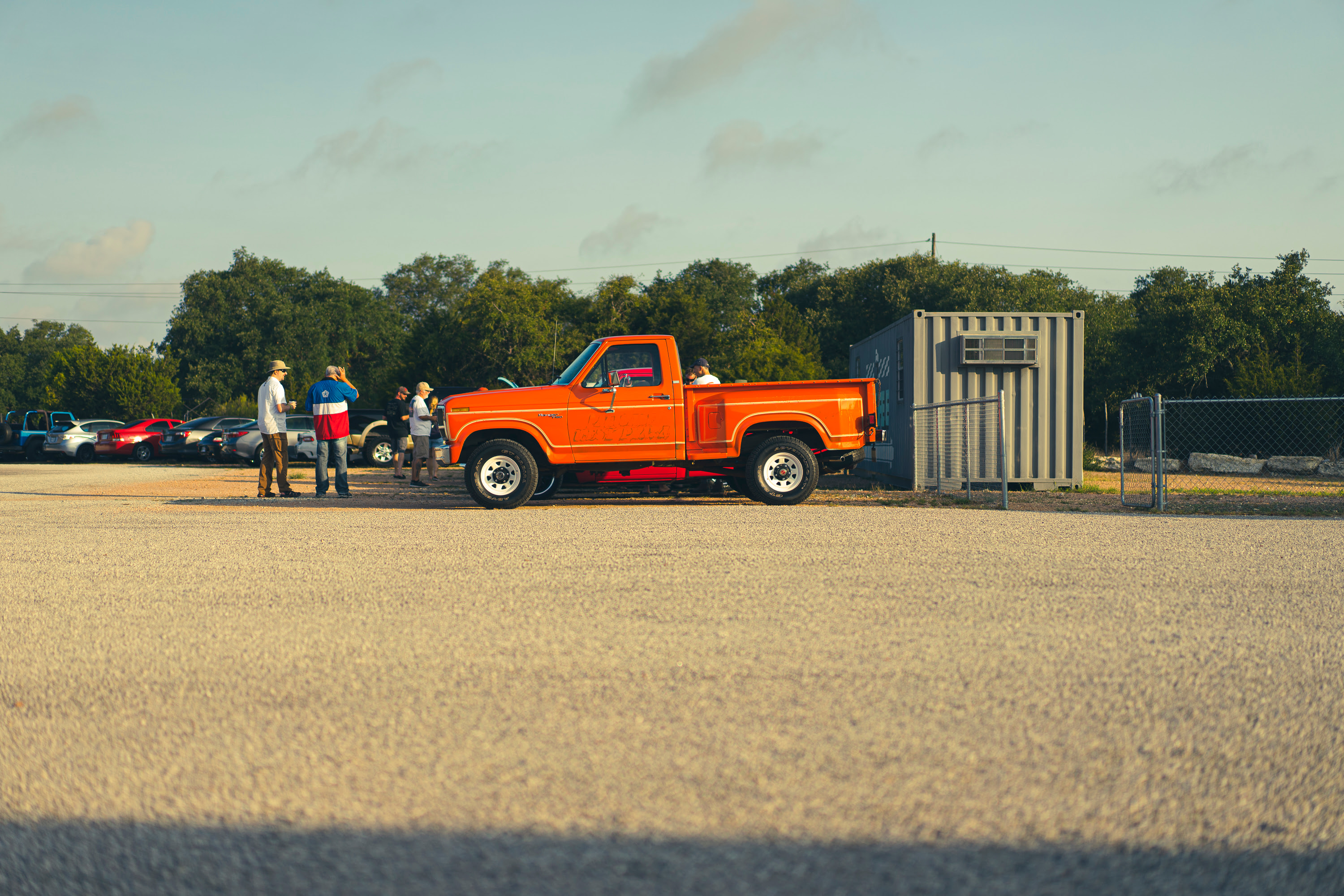 Classic Ford Ranger in Orange