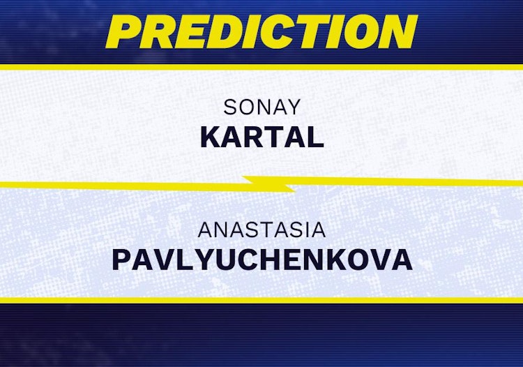 Sonay Kartal vs Anastasia Pavlyuchenkova Tennis Prediction.