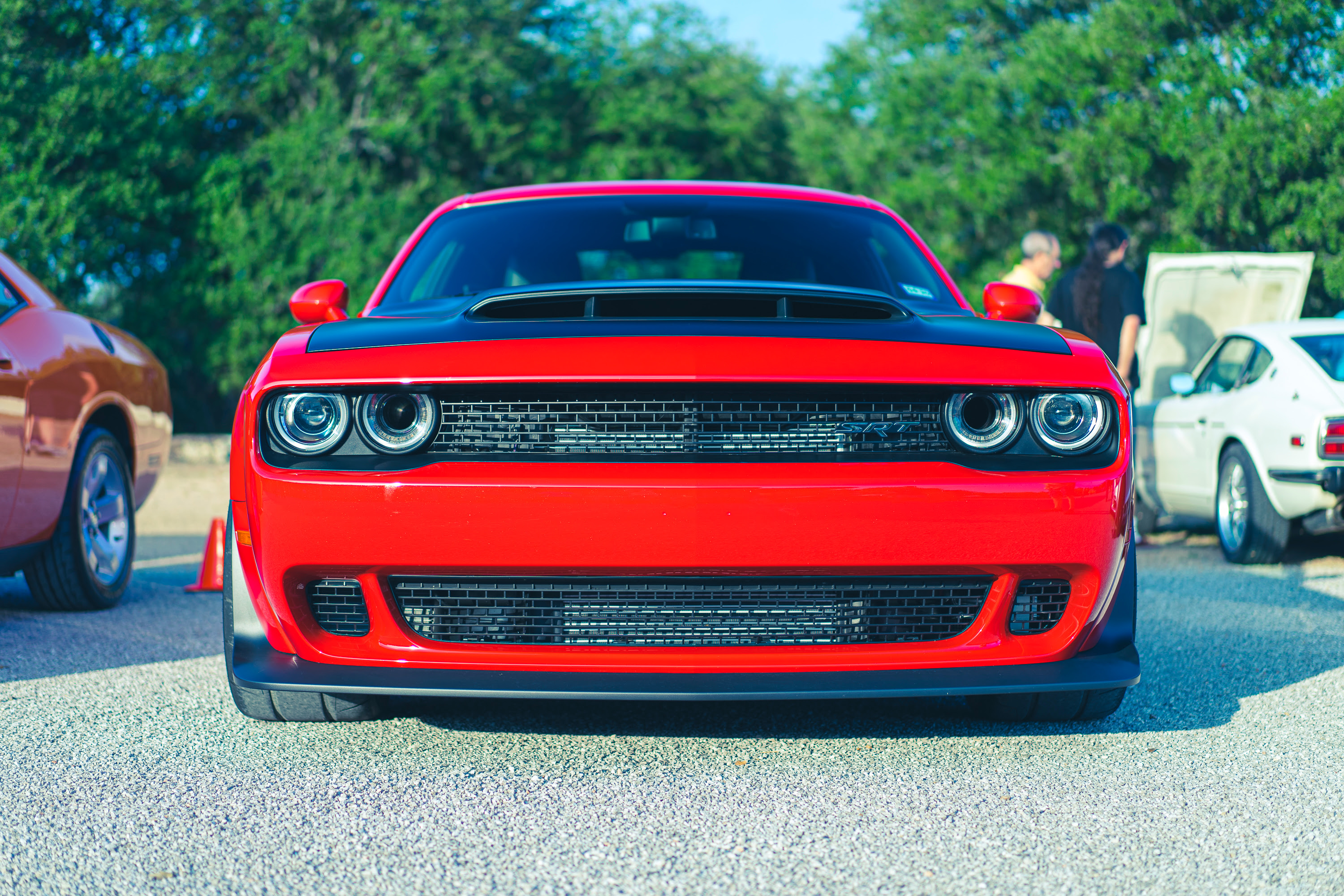 Red Dodge Demon in Dripping Springs, TX