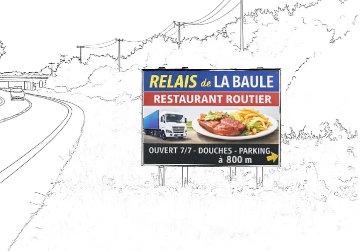 Affiche 240x160 cm impression professionnelle affichage urbain