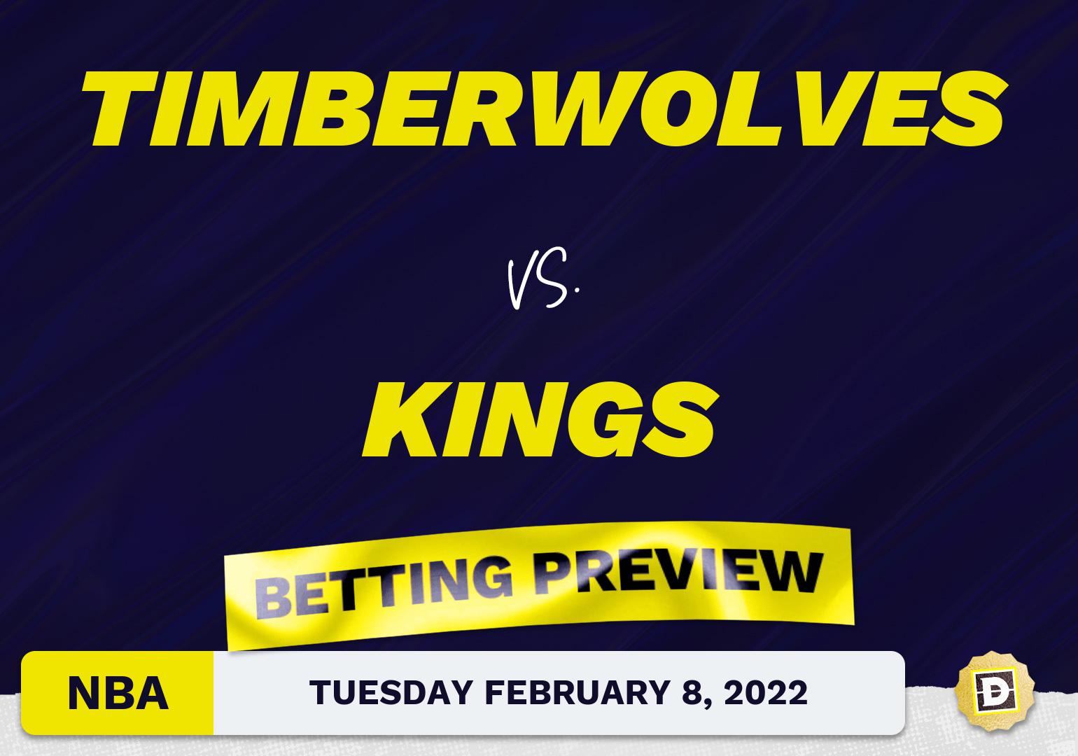 Timberwolves vs. Kings Predictions and Odds - Feb 8, 2022
