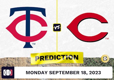 Twins vs. Reds Prediction for MLB Monday [9/18/2023]