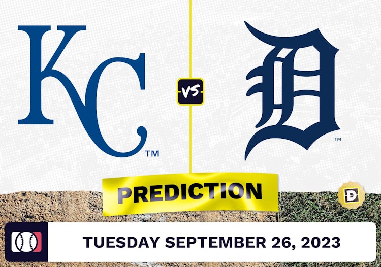 Royals vs. Tigers Prediction for MLB Tuesday [9/26/2023]