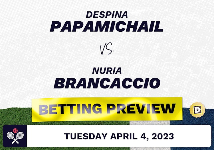 Despina Papamichail vs. Nuria Brancaccio Predictions - Apr 4, 2023