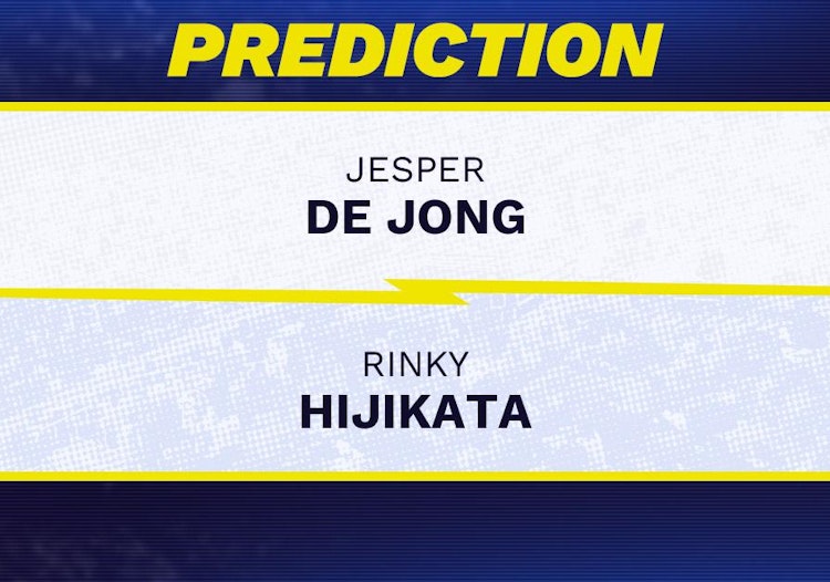 Jesper De Jong vs Rinky Hijikata Tennis Prediction.