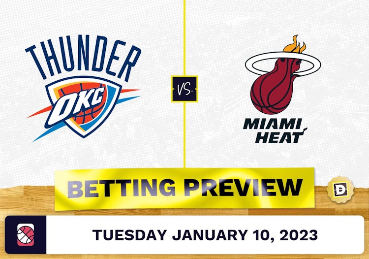 Thunder vs. Heat Prediction and Odds - Jan 10, 2023