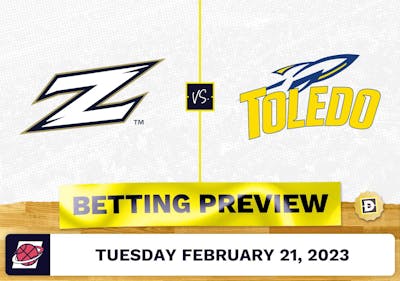 Akron vs. Toledo CBB Prediction and Odds - Feb 21, 2023