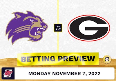 Western Carolina vs. Georgia CBB Prediction and Odds - Nov 7, 2022