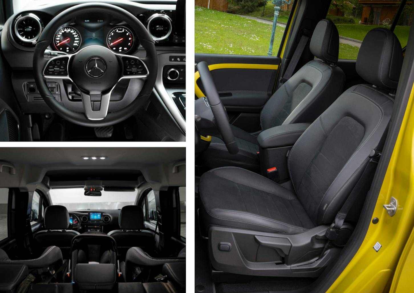 Das Interior der Mercedes Benz T-Klasse